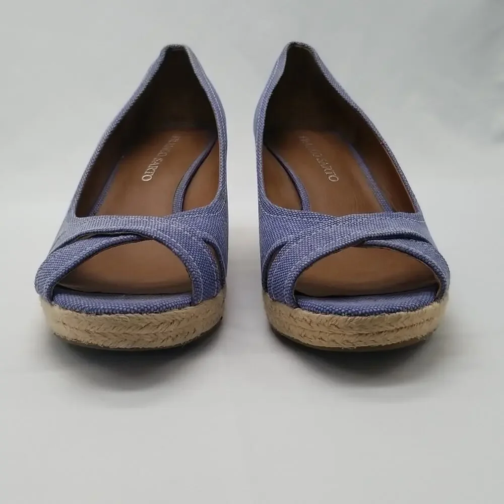 Franco Sarto denim wedge